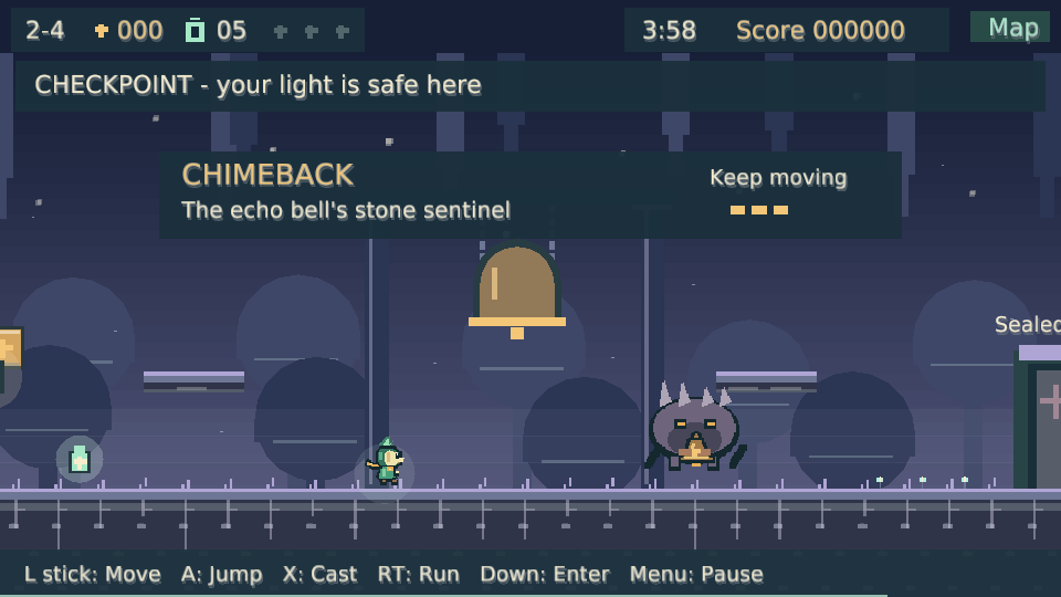 Chimeback in-game screenshot