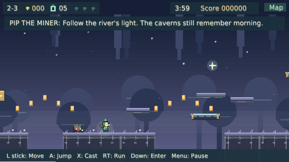 Pip the Miner in-game screenshot