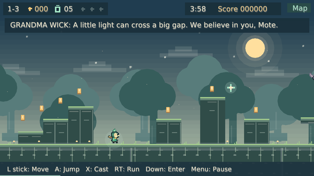 Mote in-game screenshot