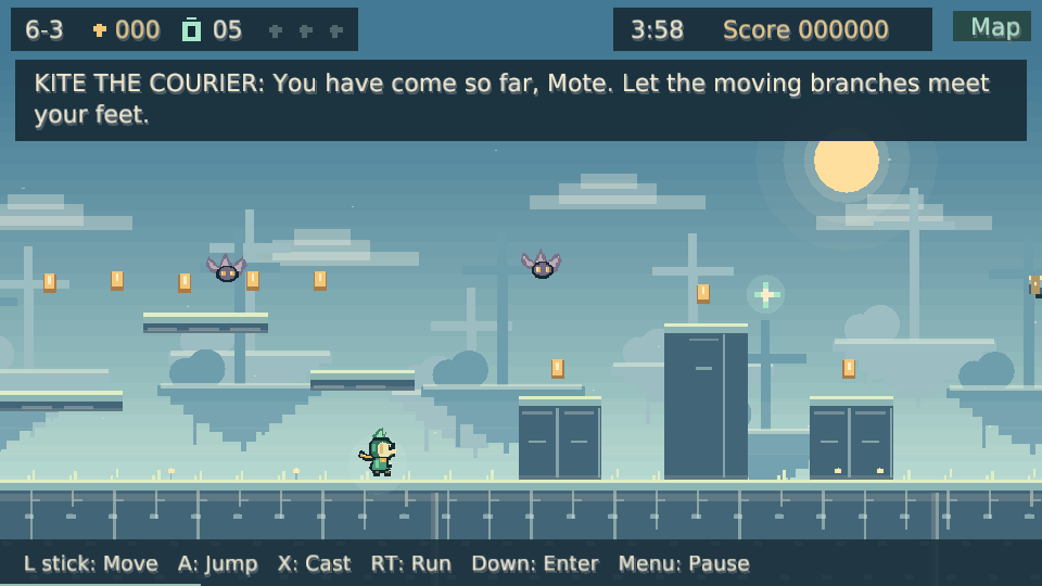 Kite the Courier in-game screenshot