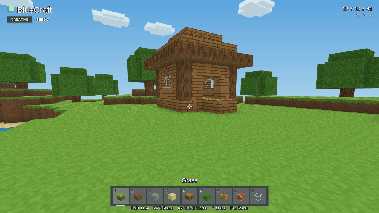 BlueCraft in-game screenshot