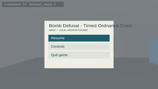Bomb Defusal in-game screenshot