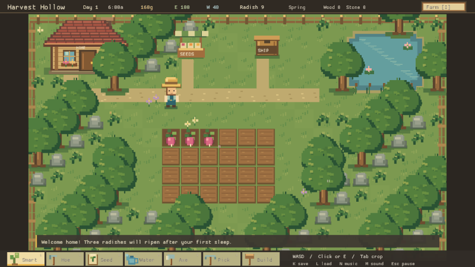Harvest Hollow in-game screenshot