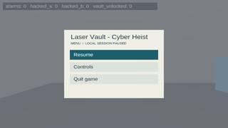 Laser Vault in-game screenshot