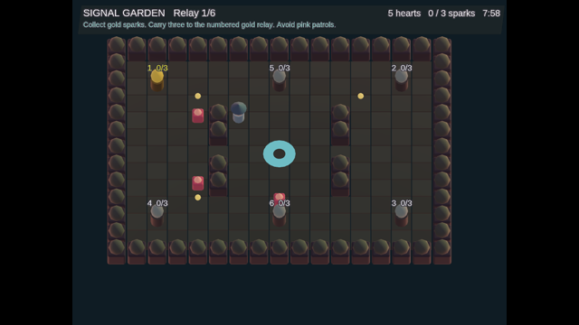 Signal Garden in-game screenshot