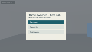 Three Switches in-game screenshot